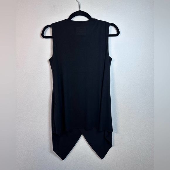 NWOT - G by Giuliana Crossover Tank Top BLACK - Picture 3 of 3